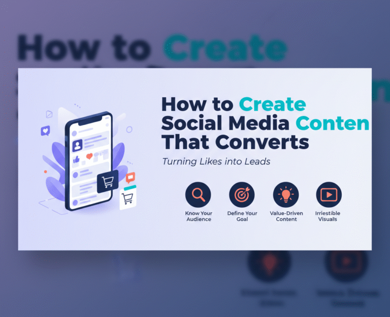 How to Create Social Media Content That Converts: Turning Likes into Leads